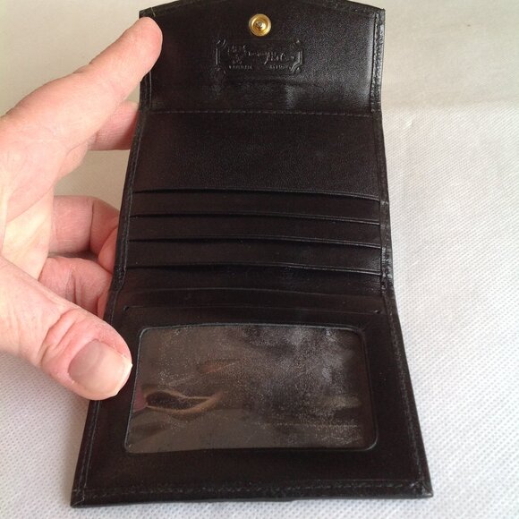 Unisex Amazing MCM Monogram Small Wallet Card ID Case - Picture 7 of 12